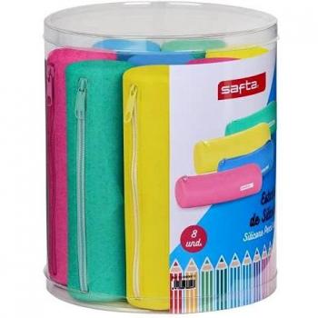 Set 8 Portatodos Redondos Silicona Surtidos