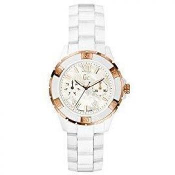 Guess Reloj analógico para Mujer de Cuarzo con Correa en Acero Inoxidable X69003L1S