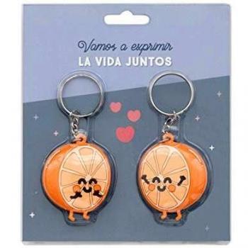 Set de llaveros Mr. Wonderful para exprimir la vida juntos