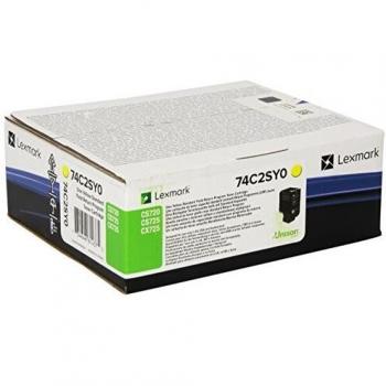 Lexmark giallo originale cartuccia toner lrp per lexmark cs720de, cs720dte, cs725de, cs725dte, cx725de, cx725dhe, cx725dthe