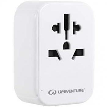 Lifeventure Adattatore Universale per Stati Uniti con USB