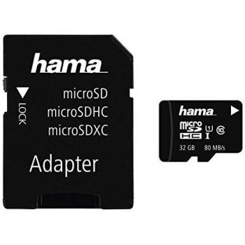 Hama 32GB MicroSDHC UHS-I Classe 10