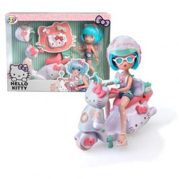 Muñeca Hello Kitty Patineta Rosa