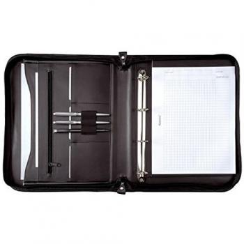 Carpeta de anillas Alassio LIMONE A4 símil piel FINEtouch