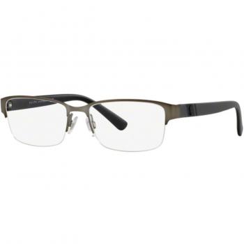 Polo Ralph Lauren 0PH1162, Monturas de Gafas para Hombre, Marrón (Mat Brushed Gunmetal), 56