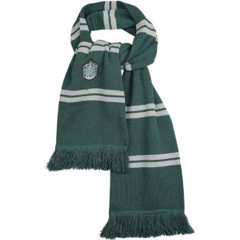 Bufanda Slytherin Verde Gris Hogwarts