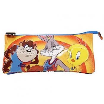 Estuche Portatodo Triple Space Jam 2 Karactermania Naranja