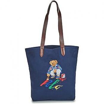 Polo Ralph Lauren Bolso Tote Mediano Marino