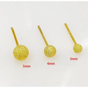 Pendientes de Plata 925: Juego de 3 Pares con Bolas de 2mm, 3mm y 4mm