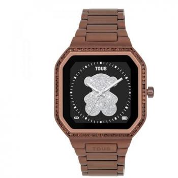 Smartwatch Tous B‑Connect Acero Plateado con Zirconitas