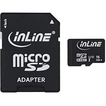 InLine 35052I 16GB MicroSDHC Class 10 Memory Card