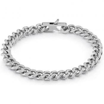Pulsera Hombre Guess Acero Plateado Hype