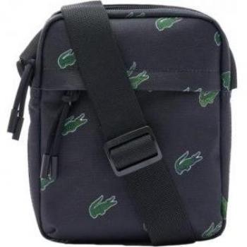 Lacoste. Bandolera Vertical Camera Bag marino oscuro