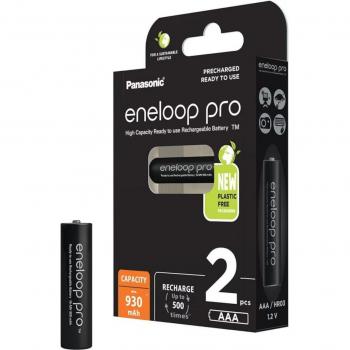 Batería Recargable Panasonic Eneloop Pro AAA 930mAh