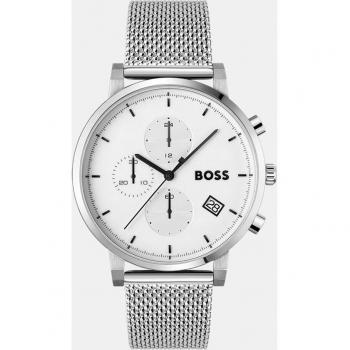 Reloj Boss Integrity 1513933 cronógrafo de malla de acero para hombre