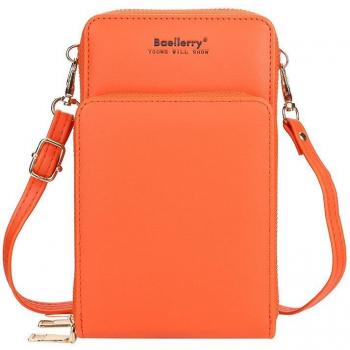 Mini bandolera con 3 bolsillos para mujer