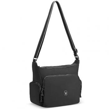 Bolso de viaje Roncato negro con sistema Rolling