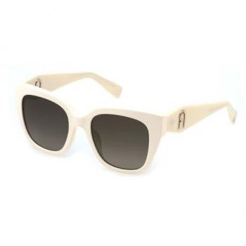 Gafas Furla SFU812 Blanco – Elegancia Acetato