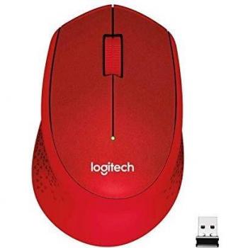 Logitech M330 SILENT PLUS Wireless Mouse, 2.4 GHz with USB Nano Receiver, Optical Tracking 1000 DPI, 2-Year Battery Life, Compatible with PC, Mac, Laptop, Chromebook