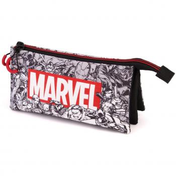 Karactermania Marvel Estuche Portatodo Triplo HS 24 cm Multicolor