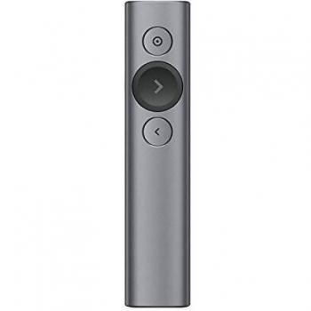 Logitech Spotlight Bluetooth/RF Gris inalámbricos apuntador