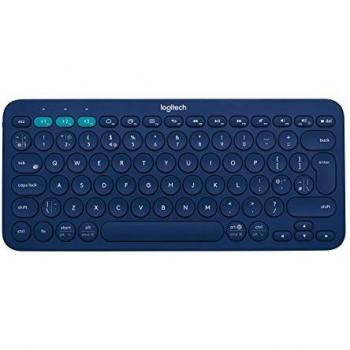 Logitech K380 Tastiera Bluetooth QWERTY Inglese UK Blu