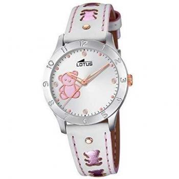 Reloj Analógico Lotus 18657/B para Niñas, de Cuarzo con Correa de Cuero