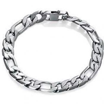 Viceroy Pulsera de Hombre Air de Acero y diseño Cadena con Textura