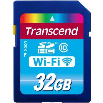 Chiavetta di Memoria Transcend con WiFi, Classe 10, Capacità 32 GB