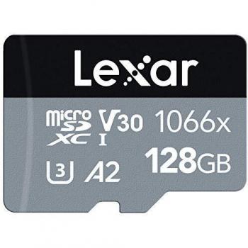 128GB LEXAR MICROSDXC 1066X UHS-I C10 V3 A2