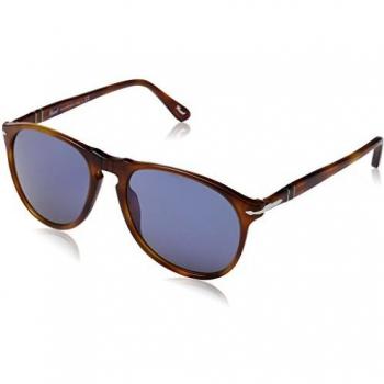 Persol Vintage Celebration Gafas de Sol, Marrón (Havana/Blue), 55 Unisex-Adulto