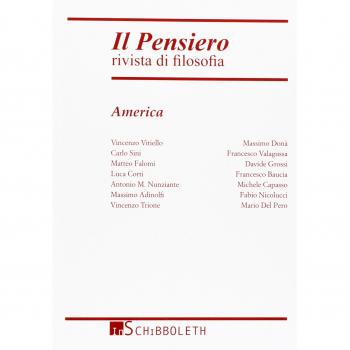 Il pensiero. Rivista di filosofia. America (2015) (Vol. 54)