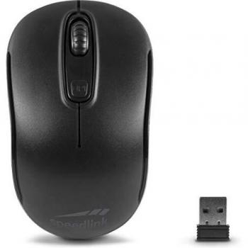 SpeedLink CEPTICA Mouse Senza fili Ottico Nero 3 Tasti 1600 dpi