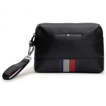 Tommy Hilfiger Cartera Transit Pouch Negro Hombre Adulto