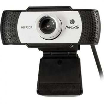 Nilox XpressCam720 webcam 1280 x 720 Pixel USB 2.0 Nero, Grigio, Argento XPRESSCAM720