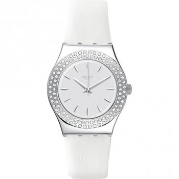 Reloj Swatch Starry Party con Correa Blanca