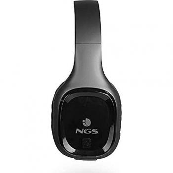 NGS Artica Sloth Gray Bluetooth 5.0 Headphones with Microphone, 10 Hours of Battery Life, Frequency Range: 20Hz