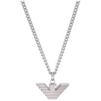 Collar con colgante Emporio Armani de acero inoxidable EGS2916040