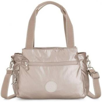 Bolso Kipling Elyssa Brillo Metálico