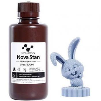 NOVA3D 3D Rapid Resin 405nm Polimerizzazione UV per LCD DLP Resina Stampante 3D Grigio 500g
