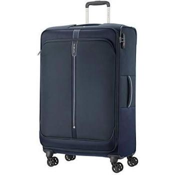 Samsonite Popsoda, Maleta Expandible Unisex Adulto, Azul Oscuro, 78 cm