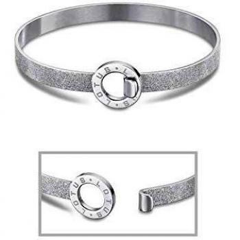 Lotus Style Pulsera modelo LS2080-2/1 de la colección Millennial en piel para señora, Plata