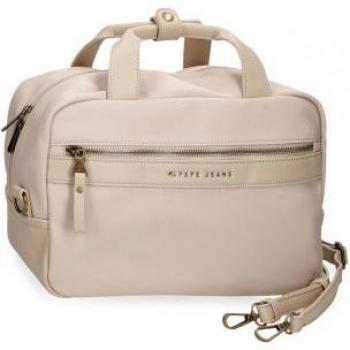 Neceser Bandolera Pepe Jeans Morgan Beige Casual