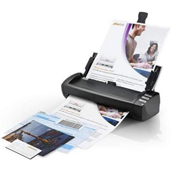 Plustek MobileOffice AD480 Scanner portatile 600 x DPI A4 Nero, Argento