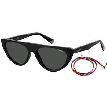 Polaroid PLD 6108/s Gafas de Sol, 807/M9 Negro, 54 Mujer