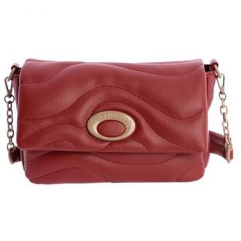 Bolso bandolera Don Algodón Pesaro rojo