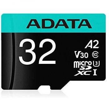 ADATA Premier Pro microSDXC/SDHC UHS-I U3 Class 10(V30S), nero 32 GB
