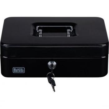 Hucha Metálica Black+Decker 5 Compartimentos con Llave