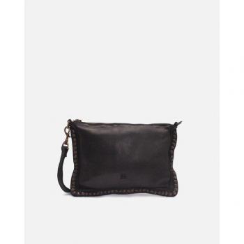 Bandolera Biba de piel de oveja con cremallera