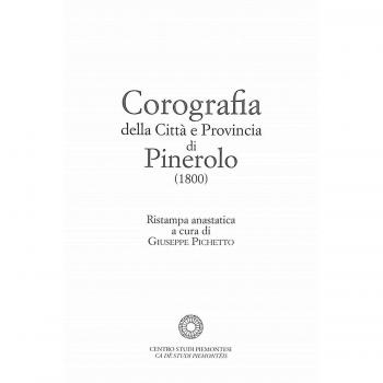 Corografia della città e provincia di Pinerolo (1800)